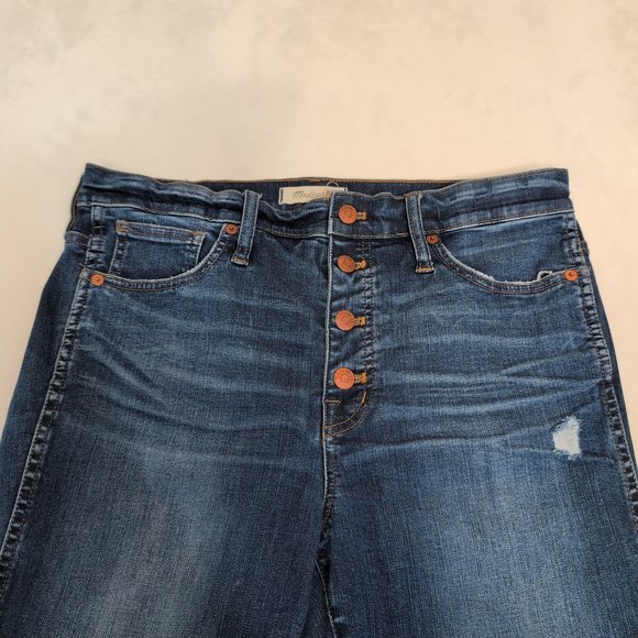 Madewell Skinny Jeans in Blue - Size 31 - Picture 7 of 9